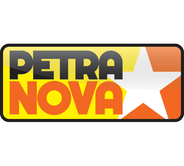 Petra Nova band logo design
